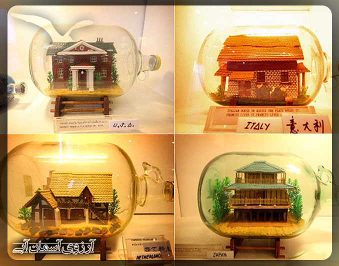 موزه هنری بطری های شیشه ای پاتایا