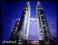 برج‌های دوقلوی پتروناس کوالالامپور