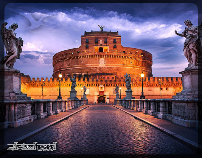 قلعه سن آنجلو در شهر رم