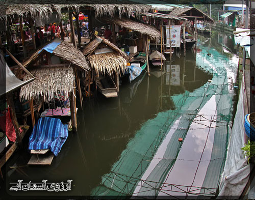بازار شناور بانگ نام پئونگ بانکوک