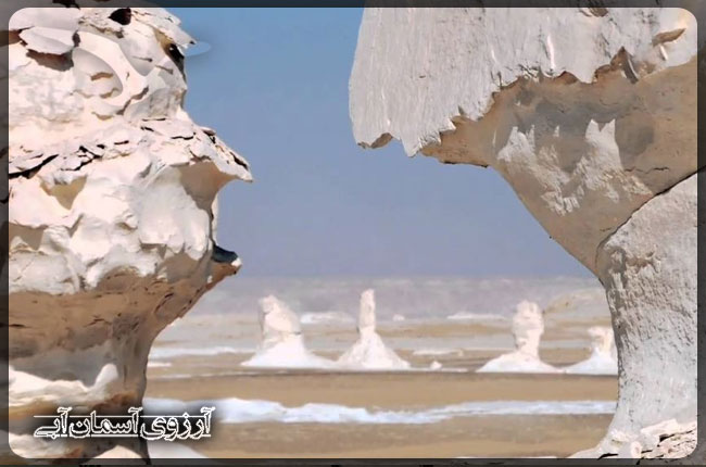 فرافره، صحرای سفید در مصر