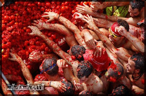 جشنواره-توماتینا-در-اسپانیا