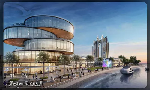 مراکز خرید ابوظبی _ آسمان آبی