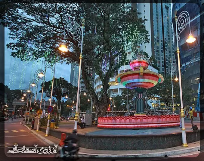 هند کوچک کوالالامپور _ آسمان آبی