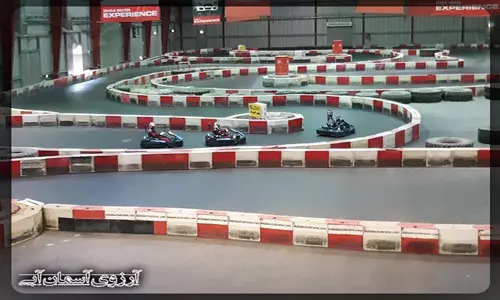 پیست اتومبیلرانی دبی _ آسمان آبی