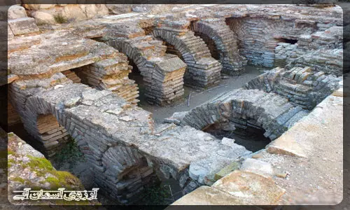 حمام رومی ها آنتالیا _ آژانس آسمان آبی