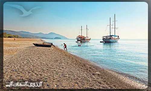 ساحل چیرالی آنتالیا _ آژانس آسمان آبی