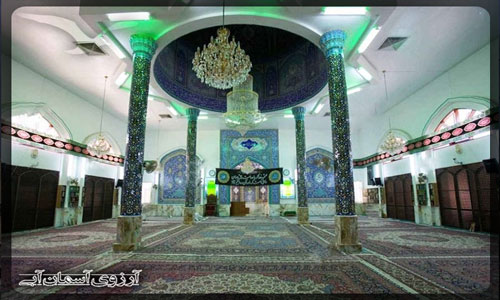 مسجد ایرانیان در دبی _ آسمان آبی