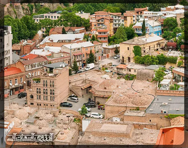 محله-حمامهای-تفلیس-گرجستان