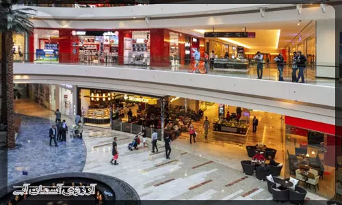 مرکز خرید الغریر دبی _ آسمان آبی