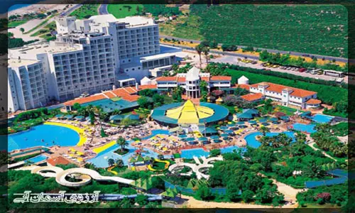 پارک آبی آکوالند آنتالیا _ آسمان آبی